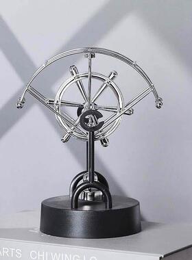 混沌摆件永动机不停止永动仪撞球磁浮科技摇摆器创意桌面牛顿摆