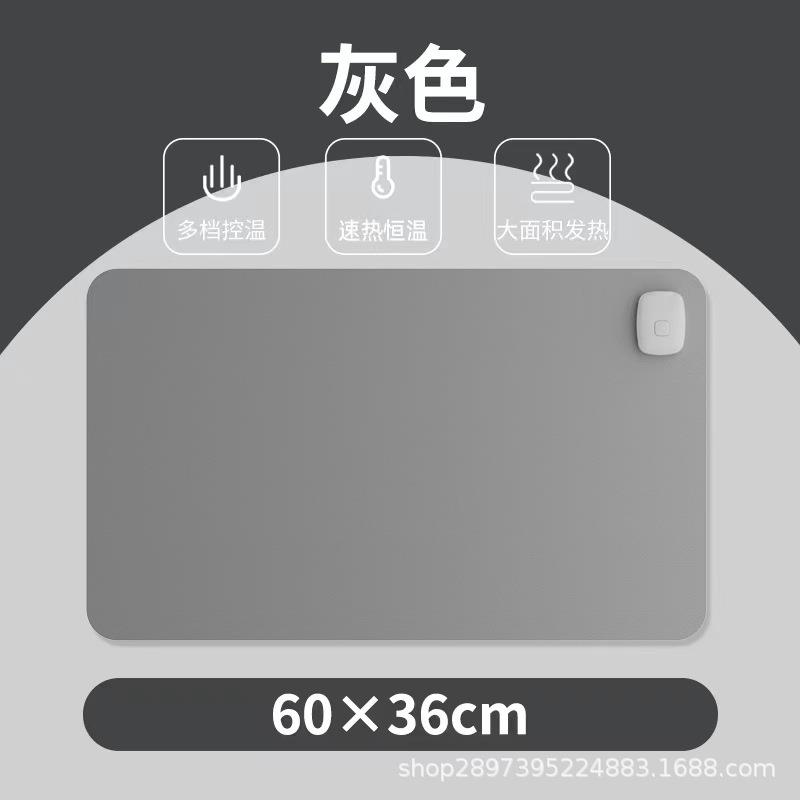 New style heated mouse pad large desk heating pad student dormitory homework office desktop table warming pad