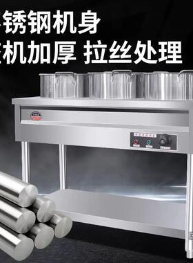 钢不锈保温车商粥米用电热加热保723温饭胡辣汤售卖车早餐售卖台