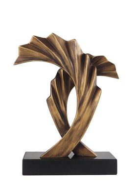 美办豹现代象几何摆件家130居雕塑抽玄关柜公室酒店样板间书软装