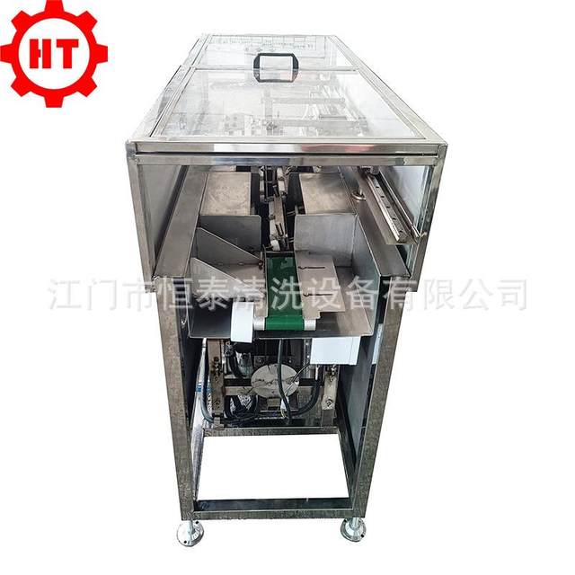 Support cleaning machine that can be connected to the production line P-axis LC-controlled UTM system Adjustable cleaning speed Industrial cleaning