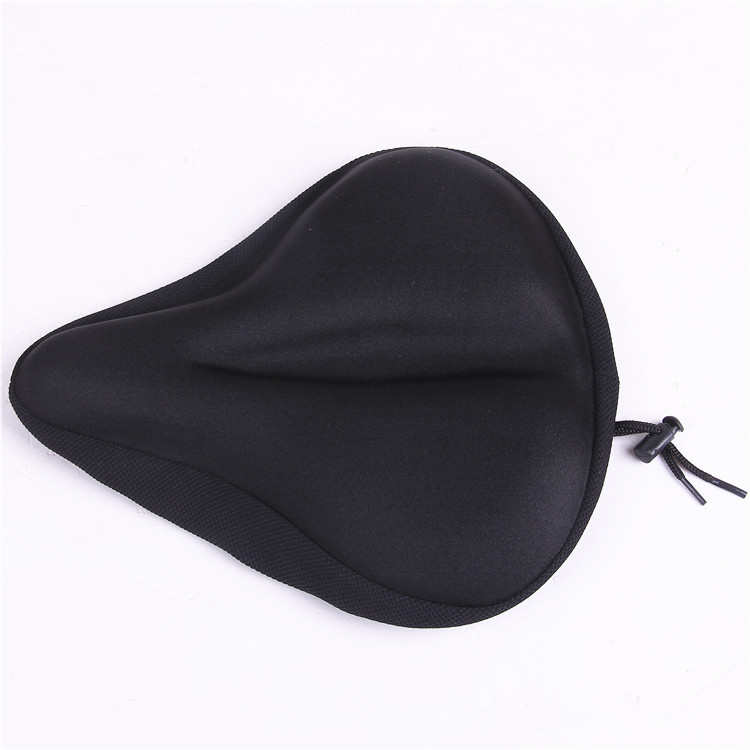Widened, thickened and soft dynamic bicycle fitness mountain bike electric vehicle seat cushion seat cover seat