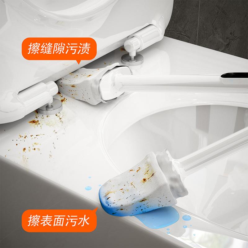 2025 Creative Toilet Brush No Dead Angle Face Washing Towel Household Toilet Bathroom New Clean Long-Handed Toilet Cleaning Brush