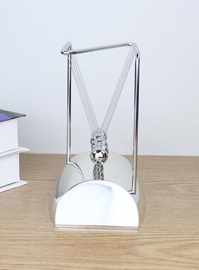 z字形状电镀牛顿摆球金属撞撞球碰珠物理能量守恒科教永动机摆件