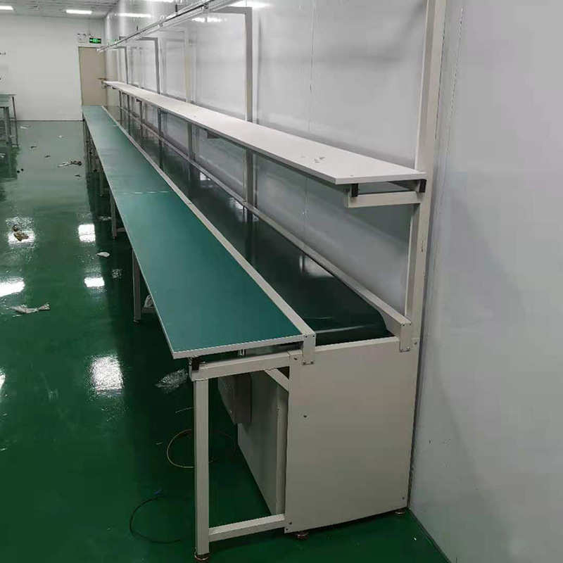 车间装配线自动化输送带传送带输送机物流打包线转弯机 - 图1