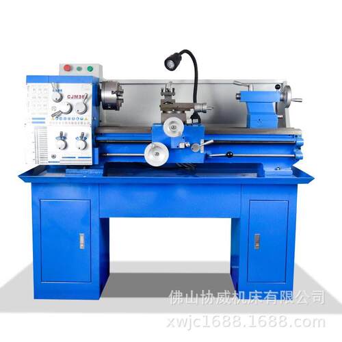 CJM360加长型金属加工车床工业级高精度普车床多功能台式机床木箱 - 图3