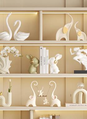 磨砂D0125081约树白时尚素现代简脂花烧瓶创意花器客厅软装北欧摆