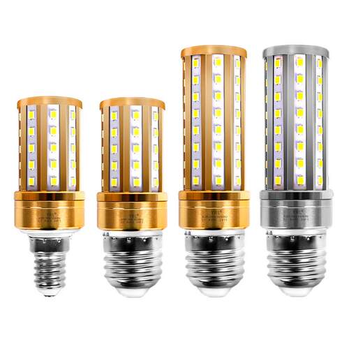 led灯泡节能灯E14小螺口E27玉米灯照明家用超亮吊灯光源三色变光 - 图3