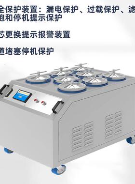 防暴高效水乙二醇液压液过滤机精密滤油机液压油变压器油过滤器