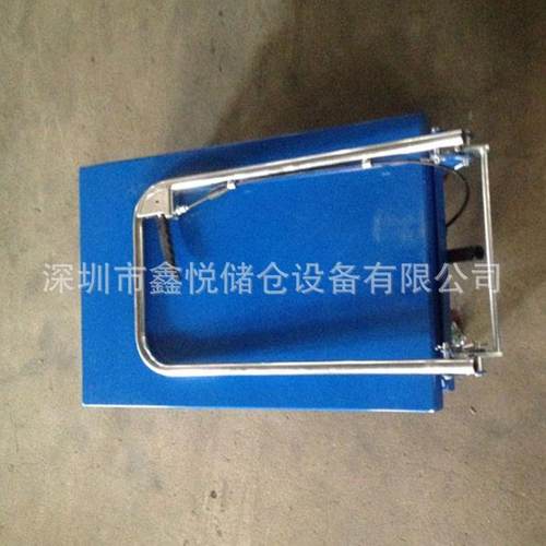500kg手柄折叠手动平台车移动式液压升降平台车升降台 - 图3
