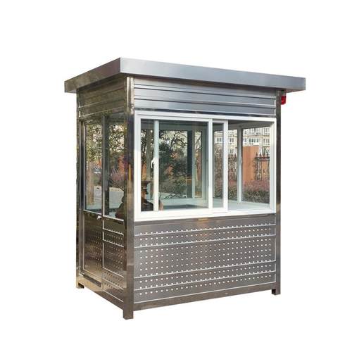 厂家直销铝板岗亭、铝塑板、镀锌钢板岗亭 - 图3