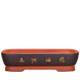 Yixing purple sand flower pot rectangular non-porous rockery absorbent stone landscape pot balcony vegetable green plant pot