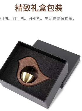 日系风铃进门提醒门铃小巨蛋纯铜磁吸冰箱贴创意乔迁礼物挂饰