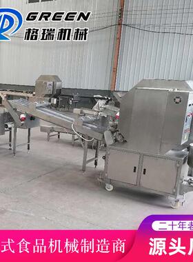 新型 香煎薄卷皮 春京酱肉丝卷饼848机成 机圆形薄脆饼型机