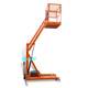 The factory has a fully automatic folding arm extension and retracting platform curved arm platform for NK28A forklift carriage lifting cargo aircraft