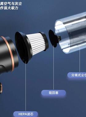 易驹无线车载吸尘器可充电手持式大功率吹吸一体便携式迷你吸尘器