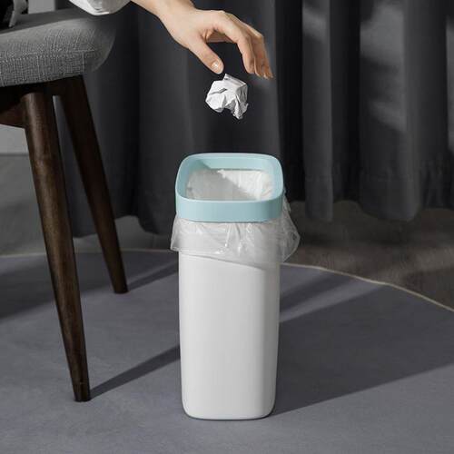 Garbage can toilet trash can kitchen Dustbin with cover bin - 图2