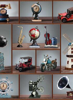 创意覆古酒柜摆件玄关客厅电视柜家居装饰品红酒架办公室工艺礼品