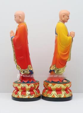 树脂雕像阿兹拉练习伽叶练习雕像阿兹拉伽叶菩萨家居工艺品装饰品