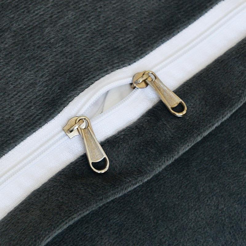 Bed pillow, soft bag, lumbar support, sofa back pillow, bedroom large backrest, removable and washable pillow, lying sleeping pillow, bay window cushion