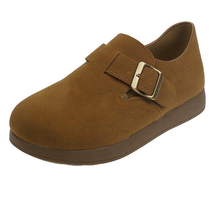 全包勃肯鞋女2026年春夏新款懒人一脚蹬豆豆鞋平底孕妇0115w,淘宝优惠券,粉丝福利购,淘宝优惠卷