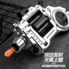 Alloy Agent Marshal Mini Decompression Sprayer Children's Toy Ring Gun EDC Shell Ejection Detachable Fingertip Gyro