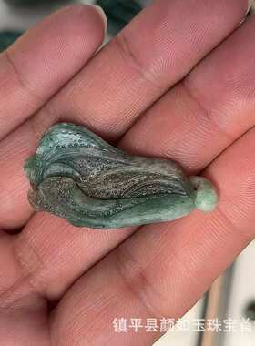 财财品玉寓意精手把百百挂件南阳来山玉来白菜白菜玉石件独面面