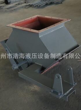 三通分料器卸料三通溜子厂家销售扇形碳钢电液压分料器