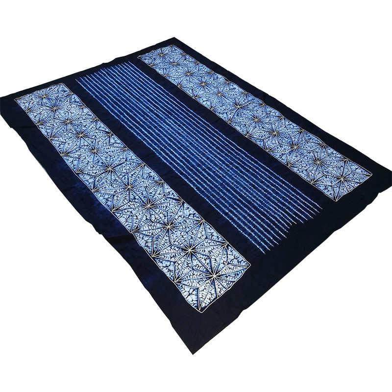 云南扎染桌布大理白族手工蓝染蜡染布料床单中国民族风长方餐桌布,淘宝优惠券,粉丝福利购,淘宝优惠卷