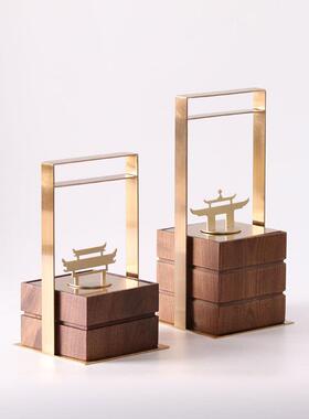 新式典提MC-TY-20盒件样板间售楼处会摆所中酒店家具展厅金古属软