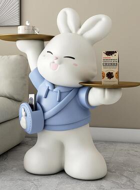 兔子存钱罐2025新款创意可爱祇进不出存钱筒客厅大号落地大型摆件