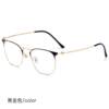 High-end mirrors, anti-blue light radiation glasses for men with myopia, pure titanium face-comfortable glasses frames, trendy glasses for men with myopia, suitable for men