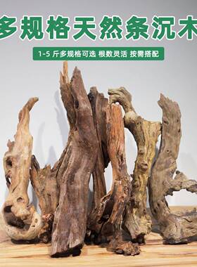 干枝装饰天然枯树干艺插花木头鱼花缸造景沉木长枝条diBRTy树木材
