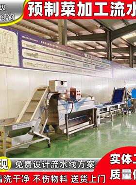 现货果蔬加工流水线 商用毛菜加工挑拣机 净菜加工流水线设备