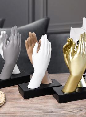 现代简约抽象艺术树装脂公工艺品桌面摆家BY25005居办室书件房桌