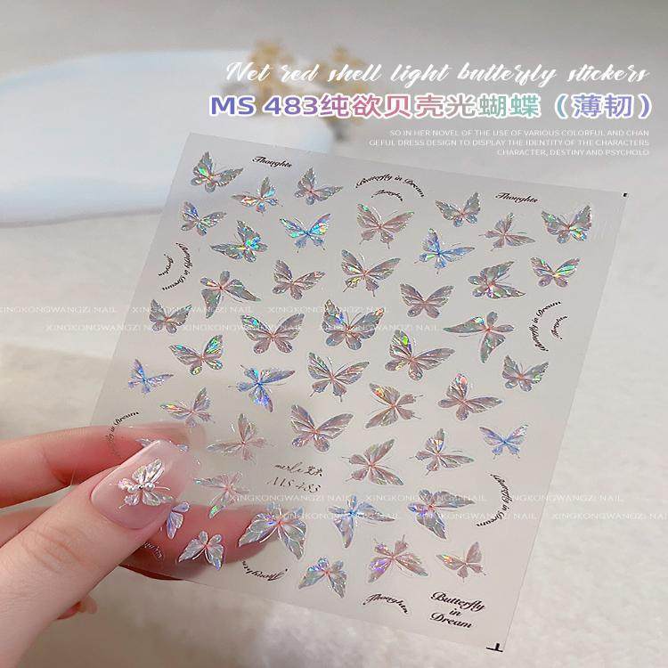 儿童蝴蝶脸贴亮片眼妆贴面部舞台妆眼角贴纸节脸部亮钻装饰品化妆,淘宝优惠券,粉丝福利购,淘宝优惠卷