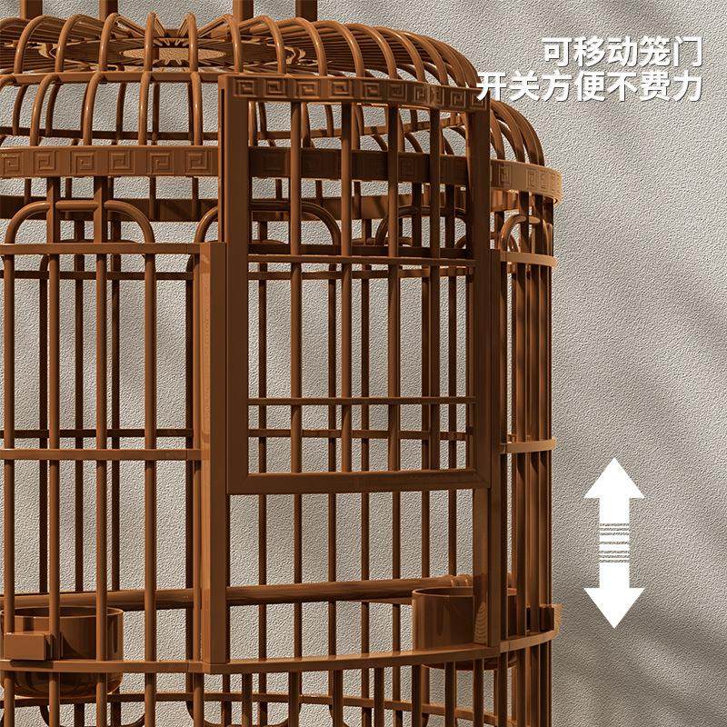 黄豆鸟笼竹制绣眼笼麻料芙蓉相思玉鸟金丝小鸟笼小型小号竹编鸟笼,淘宝优惠券,粉丝福利购,淘宝优惠卷