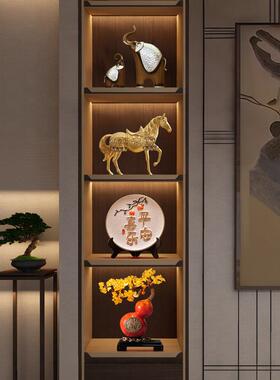 正品家饰品装家里酒客厅书房新房装饰居大象摆饰柜电视柜书柜招财
