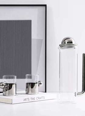 创意现代简约家居长把手壶装饰酒具样板房酒店餐桌茶几醒酒器摆设