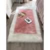 Back-shaped imitation wool thickened bedroom bedside carpet new simple fashion bay window long hair mat living room coffee table carpet