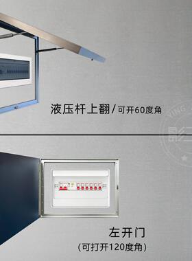 2026新款电表箱装饰画3d立体弱YZH-6061电箱遮画配挡现代轻画奢电