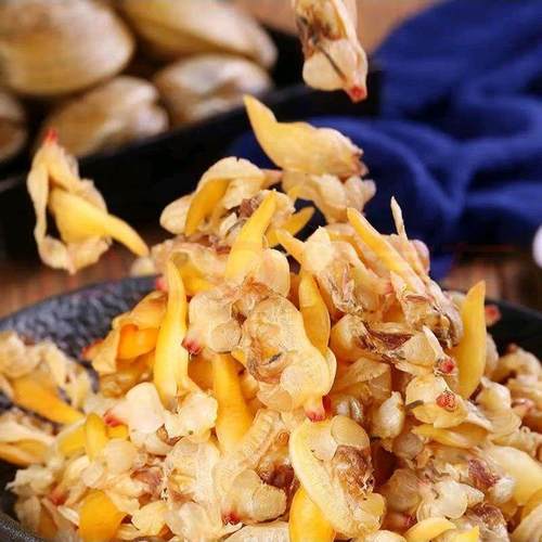 新货花蛤干蛤蜊干 干燥花甲肉干 干货海蛤蜊新鲜淡干无沙去内脏50 - 图2