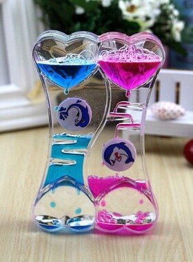 漏油玩具创意塑料漏斗滴漏漏滴液体沙漏滑梯动态儿童儿童节礼物