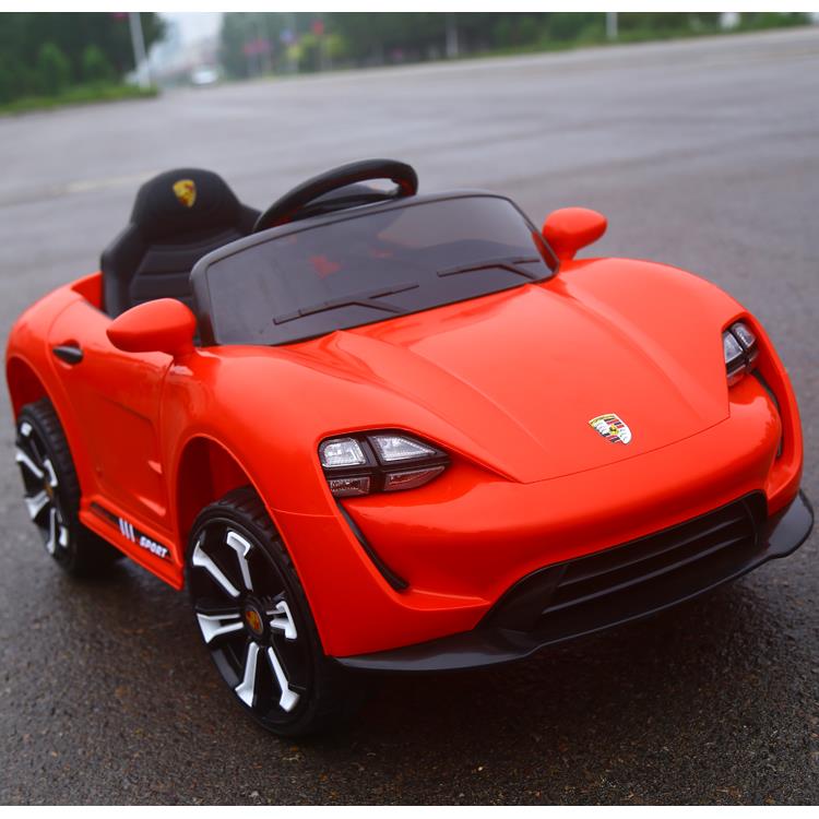 正品儿OTER童电动车四轮H汽车小孩玩具车可坐控人宝宝遥童车带摇 - 图2