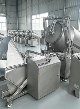 厂家直销1200L液压滚揉机真空腌制鸡胸肉牛排入味机自动上料