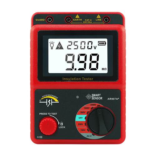 AR907A+数字式绝缘电阻表数字兆欧表 - 图3