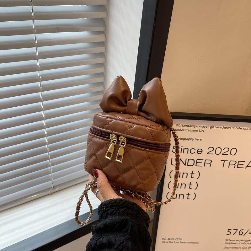 小清新洋气链条包今年流行单肩斜挎包秋冬季新款水桶包迷你潮,淘宝优惠券,粉丝福利购,淘宝优惠卷