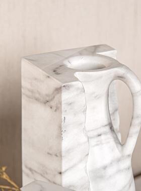 创意时尚树脂装饰花器摆件现代简约花瓶家居样板房桌面装饰工艺品