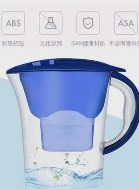 多办公室2.水5升量净水杯四层过滤泡茶净壶净1868157水器家用用通