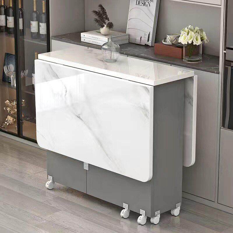 简易折叠餐桌小户型家用伸缩餐桌可移动吃饭桌子出租房用,淘宝优惠券,粉丝福利购,淘宝优惠卷